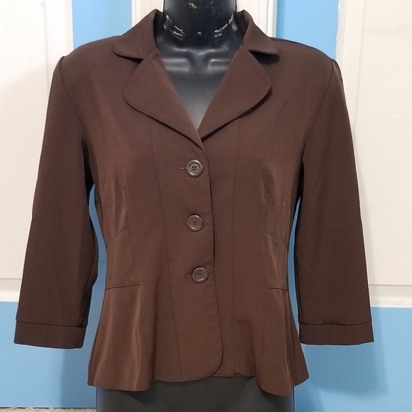 Women's Barbara Garfield Size 6P Blazer Jacket - Picture 1 of 4